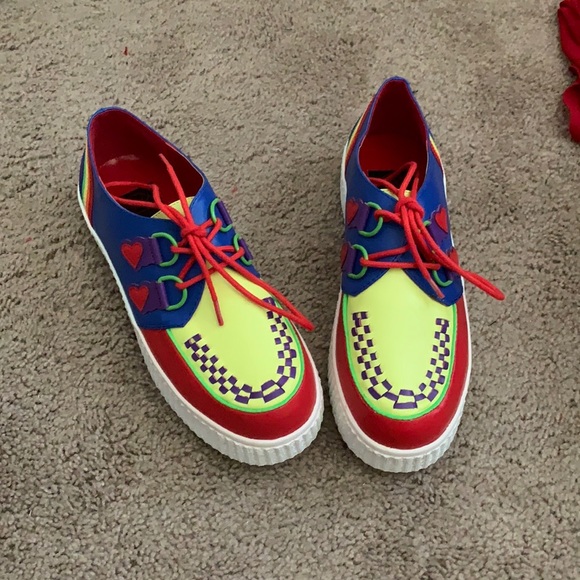 Dolls Kill Shoes - Pride Krypt Kreepers